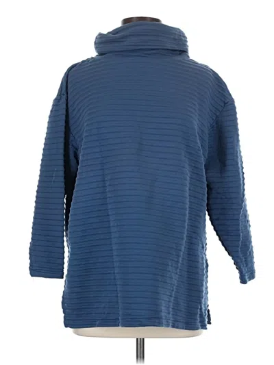 Pre-owned One Step Up Turtleneck Sweater In Blue