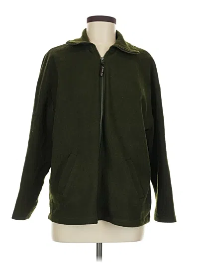 Pre-owned One Step Up Zip Up Hoodie In Green