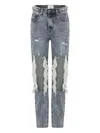 One Teaspoon Awesome Baggies Jeans In Blue