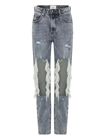 One Teaspoon Awesome Baggies Jeans In Blue