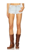 One Teaspoon Bandits Low Waist Denim Short