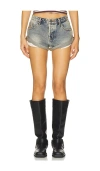 One Teaspoon Bandits Low Waist Denim Shorts