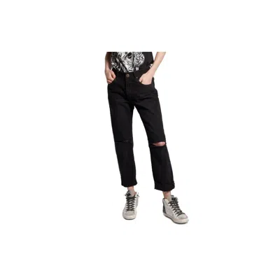 One Teaspoon Cotton Jeans & Women's Pant In Black