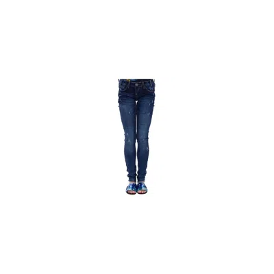 One Teaspoon Blue Cotton Jeans & Women's Pant