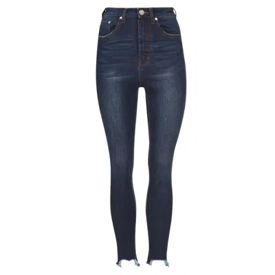 One Teaspoon Blue Cotton Jeans & Women's Pant