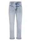 One Teaspoon Button-fastening Jeans In Blue