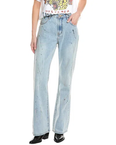 One Teaspoon Charlie Fleetwood Artiste Slim Bootcut Jean In Blue