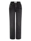 One Teaspoon Charlie Jeans In Black