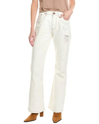 ONE TEASPOON ONE TEASPOON CHARLIE XANTHE SLIM HIGH WAIST FLARE JEAN