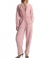 One Teaspoon Cindy Aviator Jumpsuit In Pink