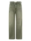 One Teaspoon Cotton Jeans In Green