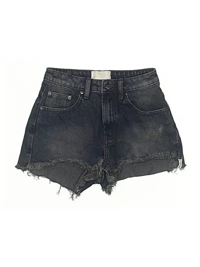 Pre-owned One Teaspoon Denim Shorts In Blue