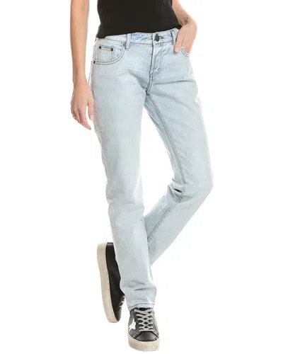 One Teaspoon Dream Trucker Dream Low Rise Straight Jean In Blue
