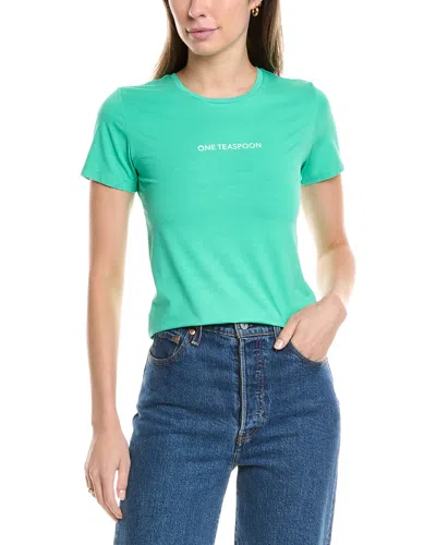 ONE TEASPOON FITTED LOGO T-SHIRT