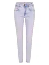 One Teaspoon Freebirds Ii High-waist Jeans In Blue