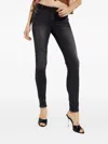 One Teaspoon Freebirds Ii Logo-patch Jeans In Black