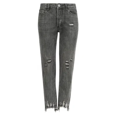 One Teaspoon Cotton Jeans & Women's Pant In Grey
