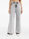 One Teaspoon High-rise Jeans In Gray