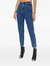 One Teaspoon High-waist Five-pocket Jeans In Blue