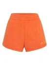 One Teaspoon Hustle Elasticated Logo Shorts In Brown