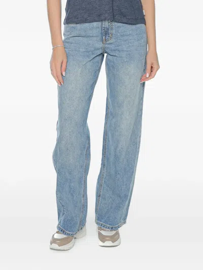 One Teaspoon Jackson Wide-leg Jeans In Blue