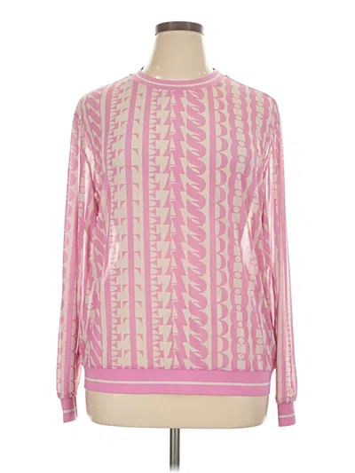 Pre-owned One Teaspoon Long Sleeve Blouse In Pink