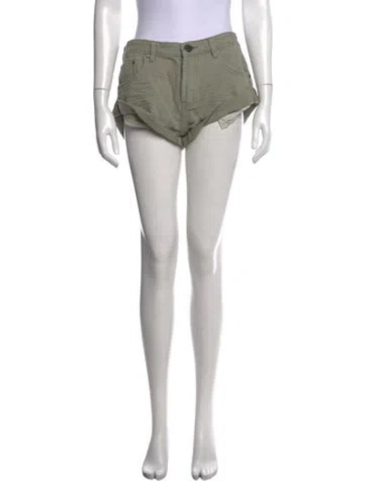 Pre-owned One Teaspoon Mini Shorts In Black