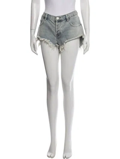 Pre-owned One Teaspoon Mini Shorts In Black