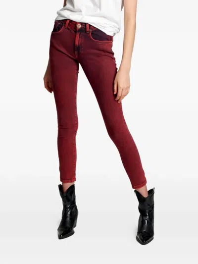 ONE TEASPOON PISTOL RED JEANS