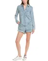 One Teaspoon Prophecy Romper In Blue
