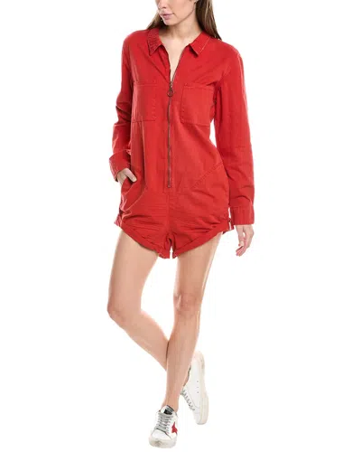 One Teaspoon Prophecy Romper In Red