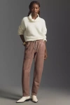 One Teaspoon Shabbies Denim Drawstring Jean In Bronzed Chocolate In Brown