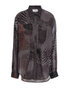 One Teaspoon Woman Shirt Lead Size S Polyester In Grey