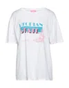 One Teaspoon T-shirts In White