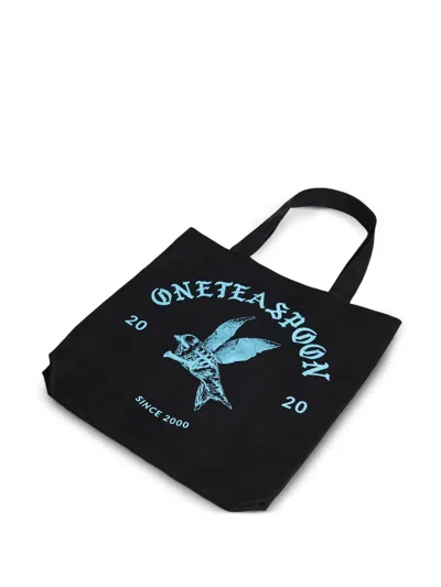 One Teaspoon X Oneteaspoon X Moliera 2 Logo Shopper Bag In Pink