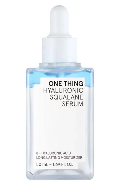 One Thing Hyaluronic Squalane Serum In Blue