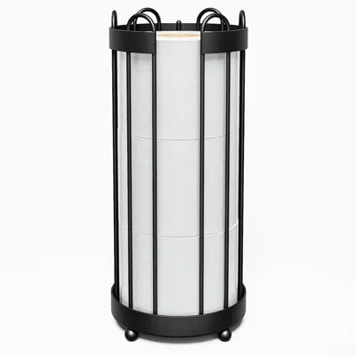 One Toilet Paper Holder Stand, Freestanding Toilet Tissue Organizer, Minimalistic Storage Solution, Hold In Trending Black