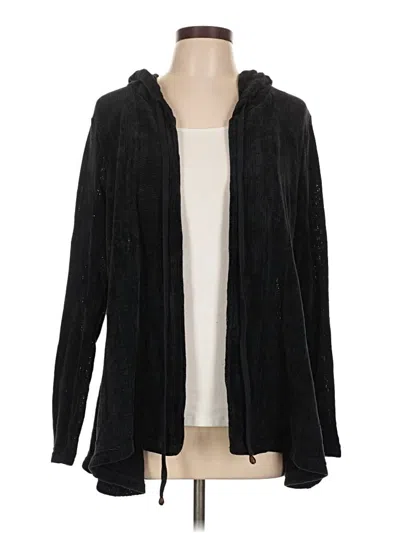 Pre-owned One World Cardigan Sweater In Black