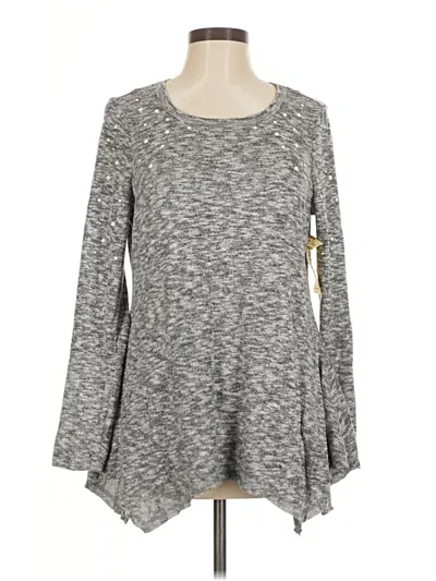 Pre-owned One World Casual Dress In Gray