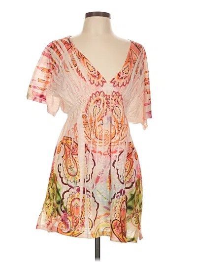 Pre-owned One World Casual Dress In Pink