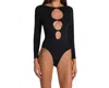 One World Cora Bodysuit In Black