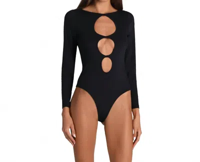 One World Cora Bodysuit In Black