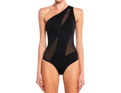 One World Curve Bodysuit In Black