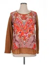 One World Pullover Sweater In Brown