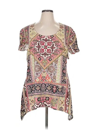 Pre-owned One World Short Sleeve T-shirt In White