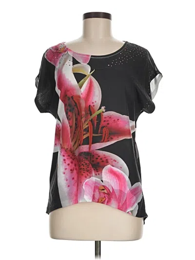 Pre-owned One World Short Sleeve T-shirt In Black