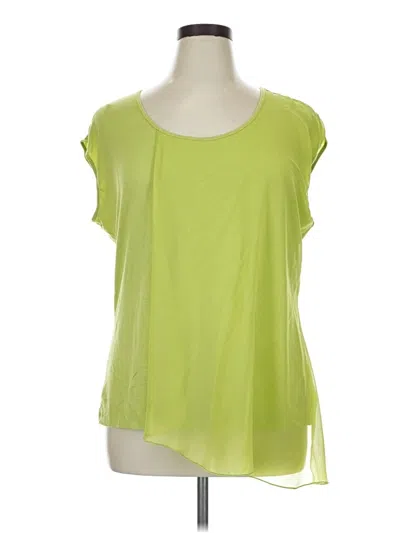 Pre-owned One World Sleeveless T-shirt In Green