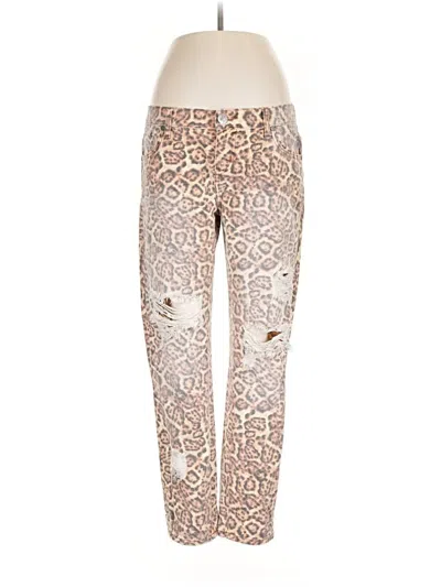Pre-owned One X Oneteaspoon Casual Pants In Gold
