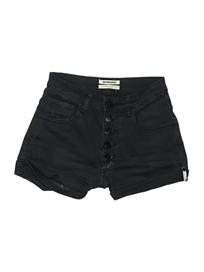 Pre-owned One X Oneteaspoon Denim Shorts In Black