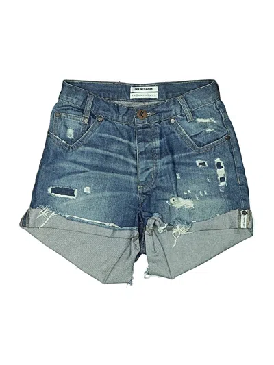 Pre-owned One X Oneteaspoon Denim Shorts In Blue